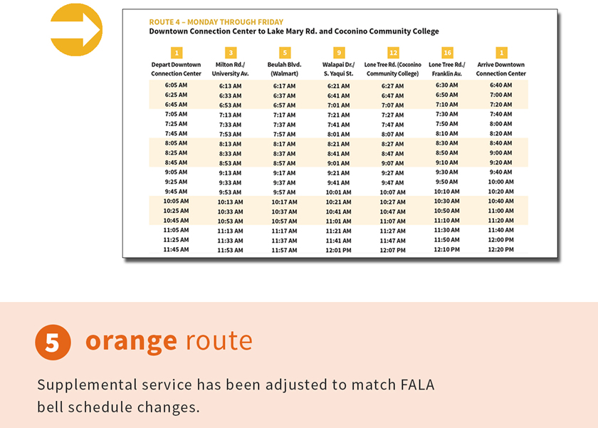 august 2020 service changes