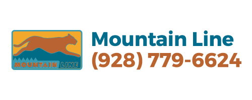Map showing bus routes in Flagstaff, including Route 2, Route 3, Route 3 Deviation, Route 7, and Route 66, with a highlighted Mountain Line GO! service area.